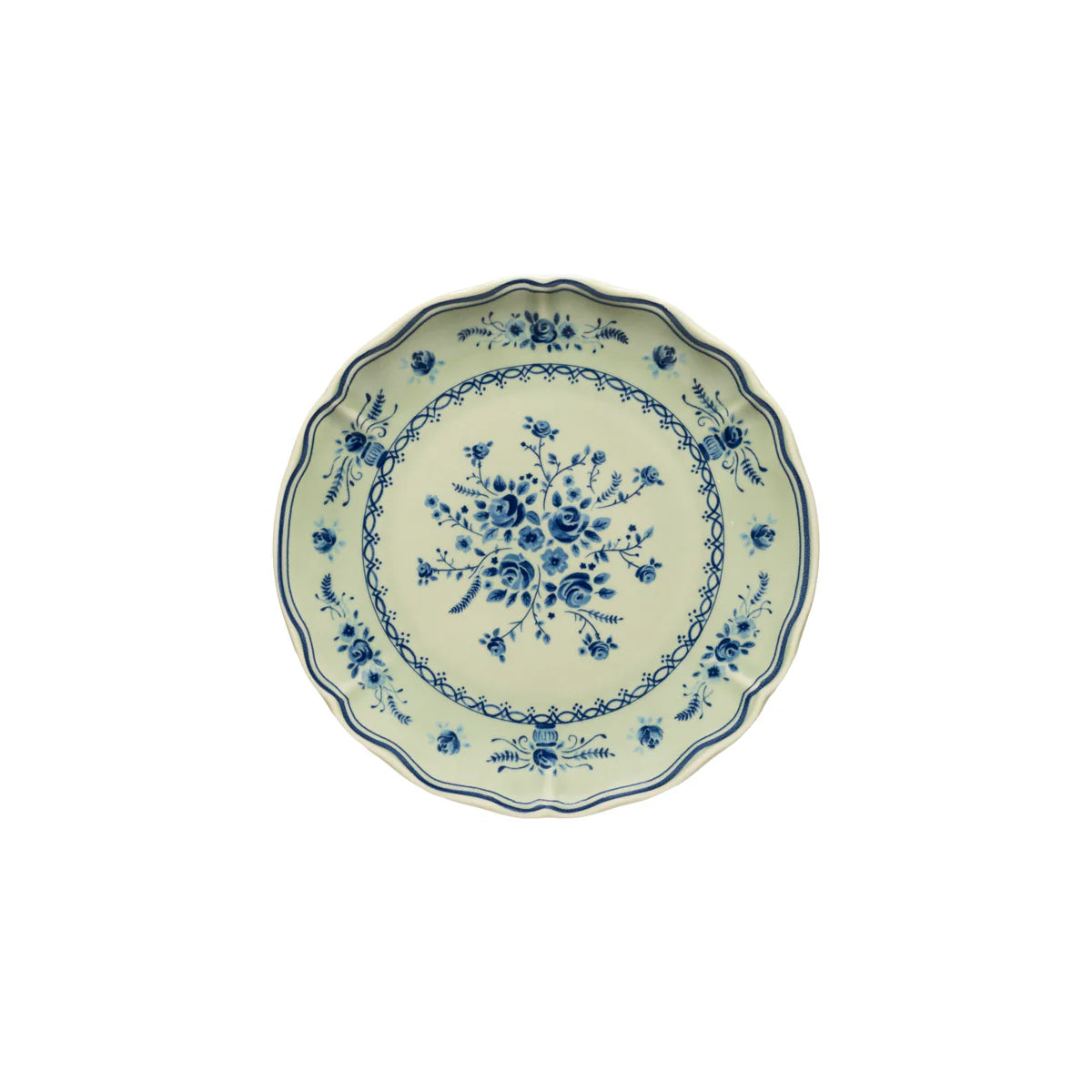 Vila Olive/Blue Salad Plate