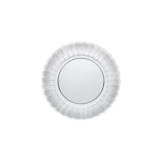 Cristal Clear Glass Salad/Dessert Plate