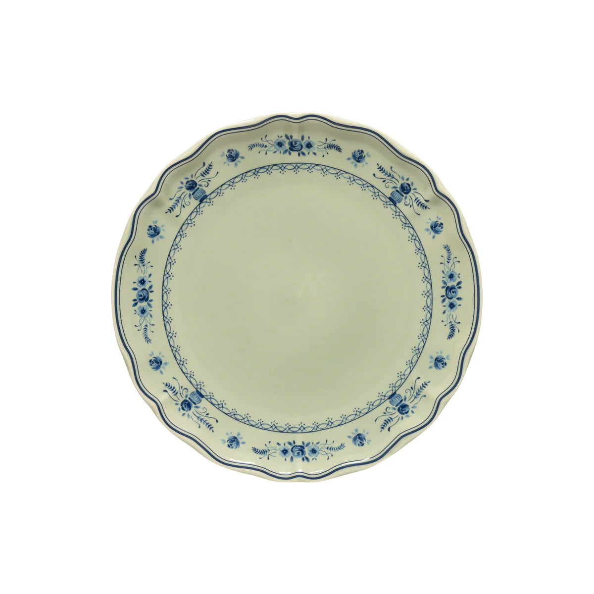 Vila Olive/Blue Dinner Plate