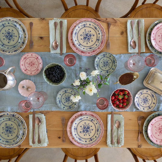 Vila Olive/Blue Dinner Plate