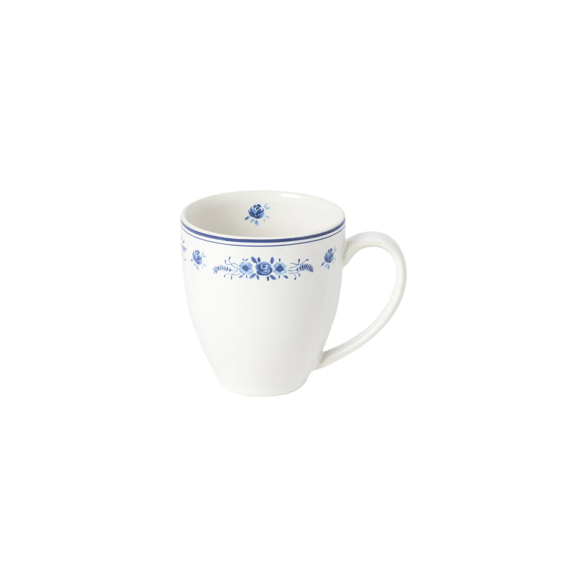 Vila White/Blue Mug