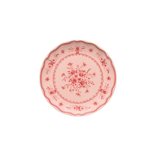 Vila Pink/Red Salad Plate