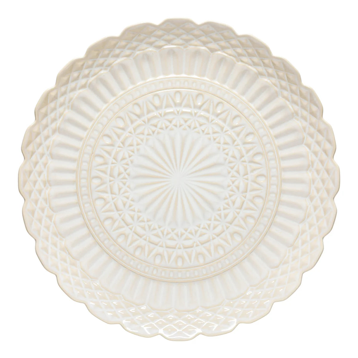 Cristal White Round Platter