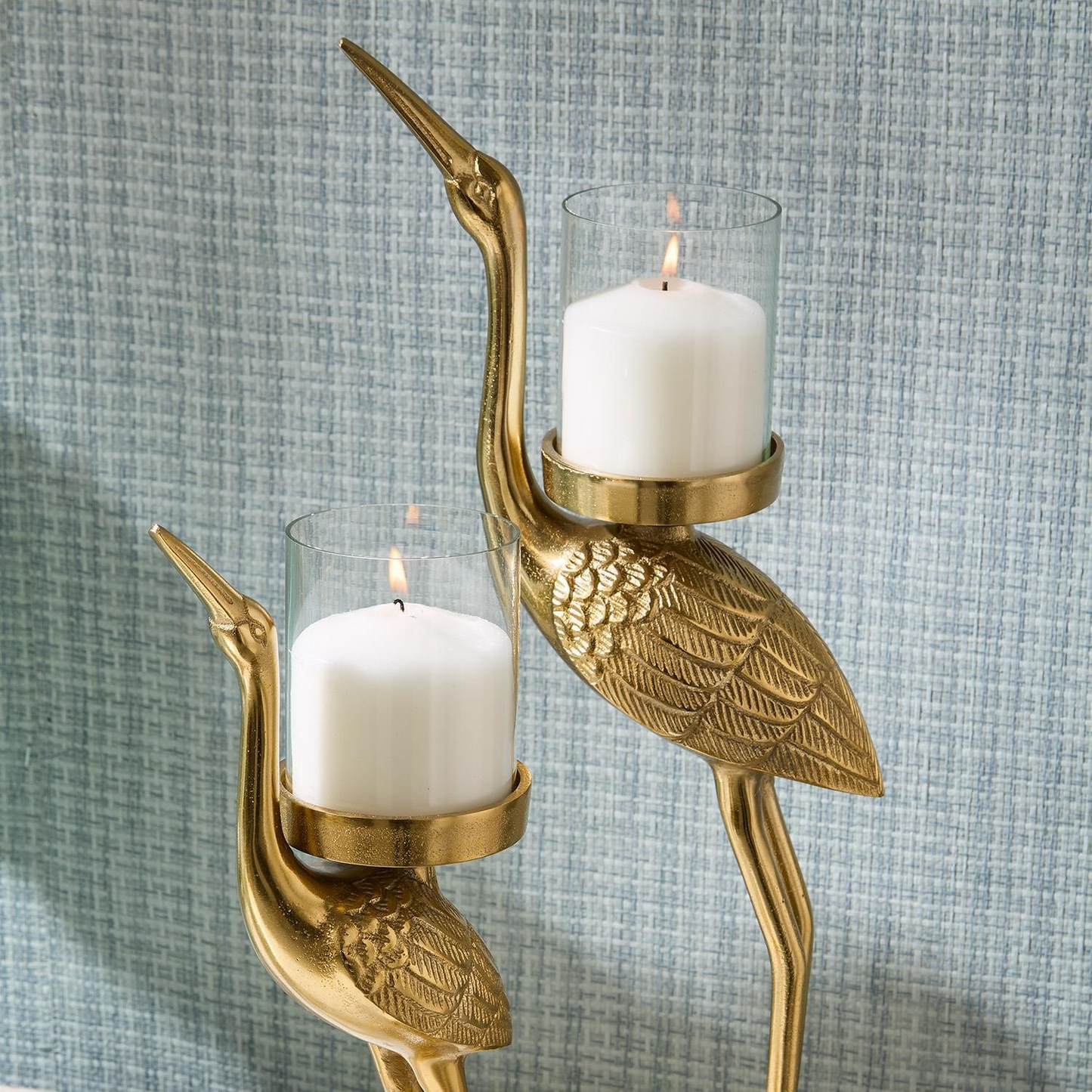 Set of 2 Golden Cranes