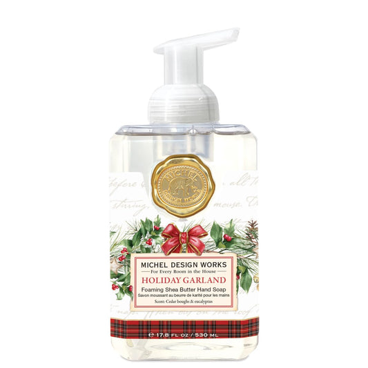 Michel Design Works Holiday Garland Foaming Hand Soap