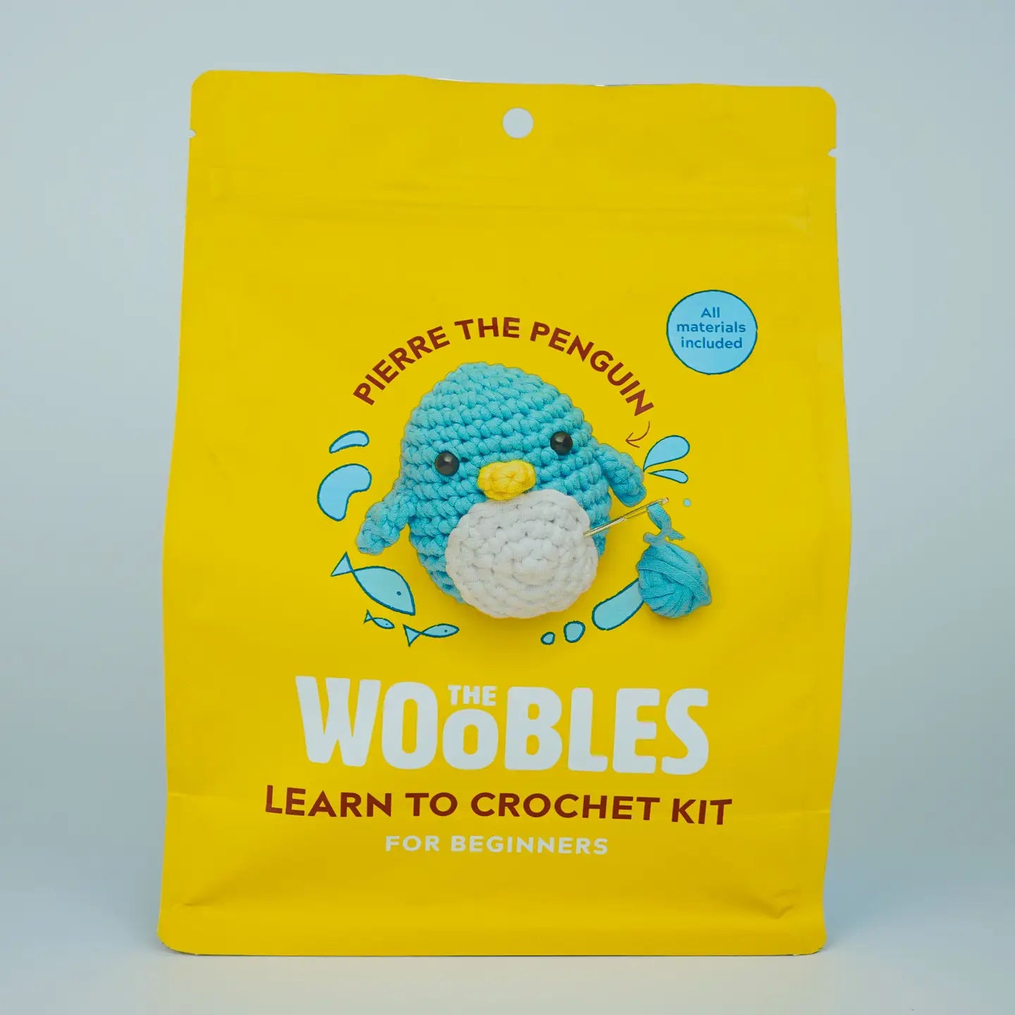 Pierre The Penguin - Learn to Crochet Kit