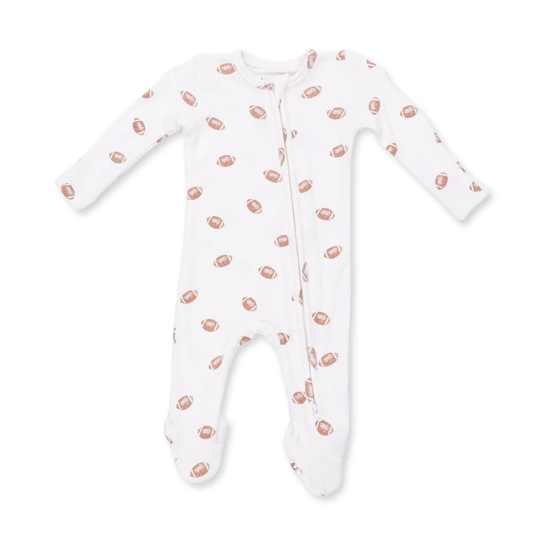 Mini Footballs 2 Way Zipper Footie