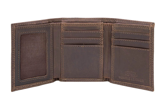Tennessee Leather Trifold Wallet