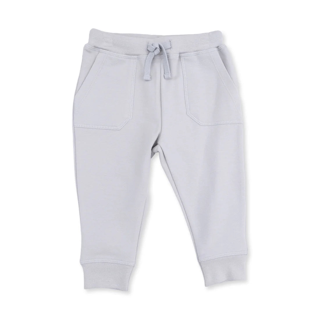 Solid Pearl Blue Jogger Pant