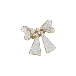 Beaded Bow Napkin Ring