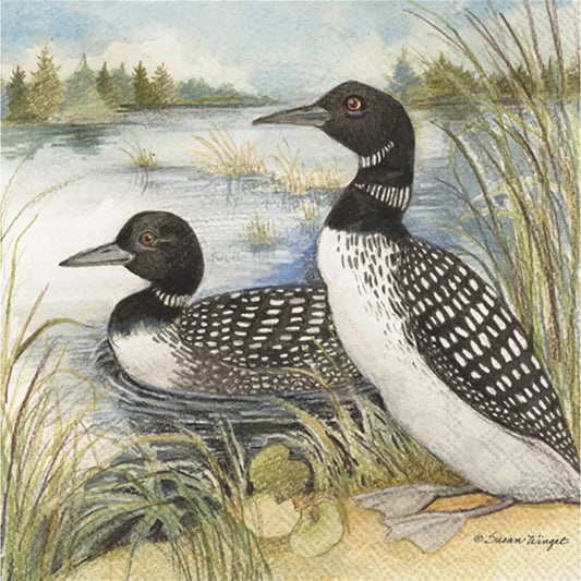 Loons Cocktail Napkins