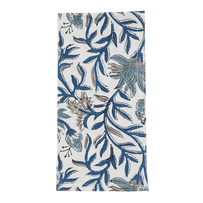 Hand Block Print Napkin 20" Square