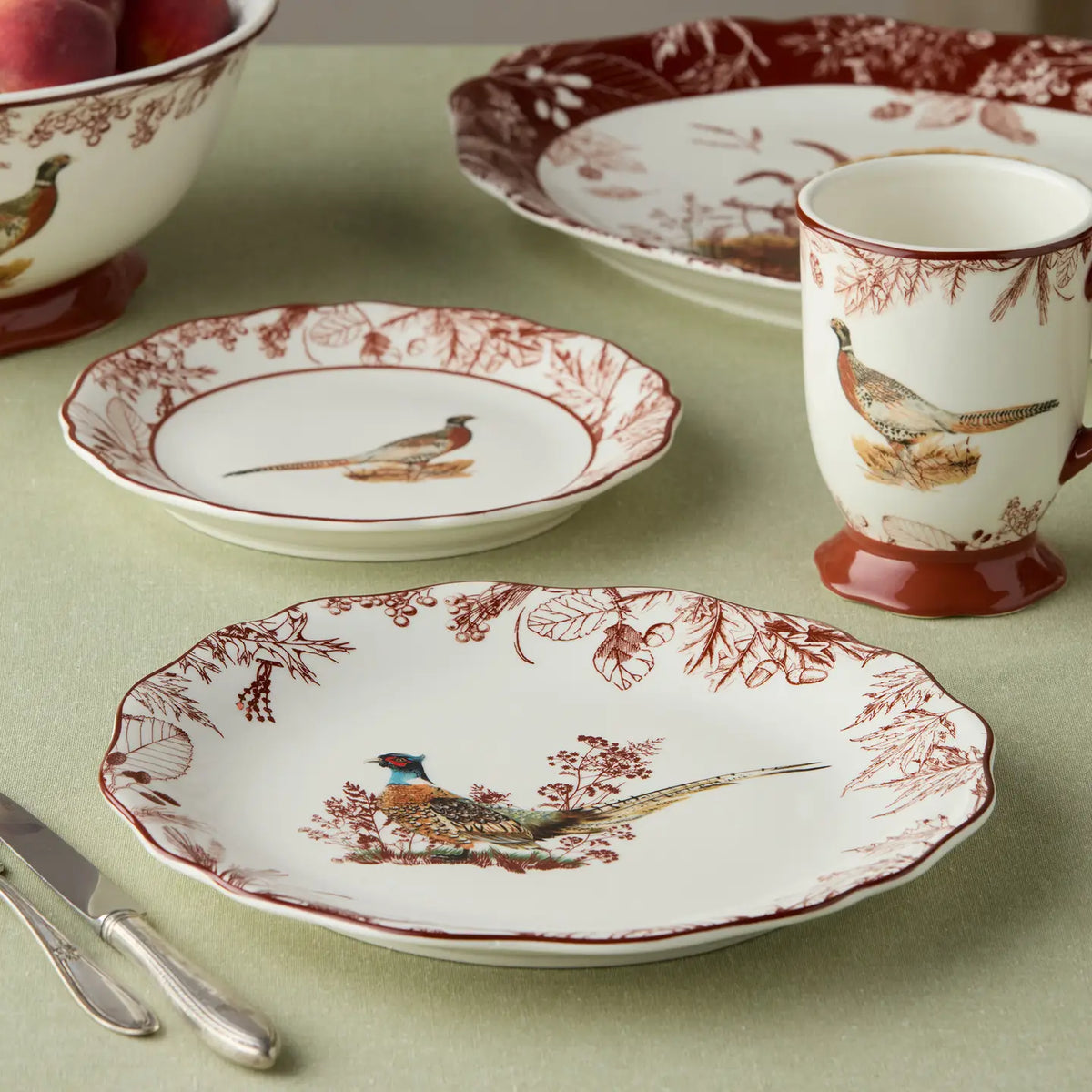 Pheasant Grove Dinner Plate 11"