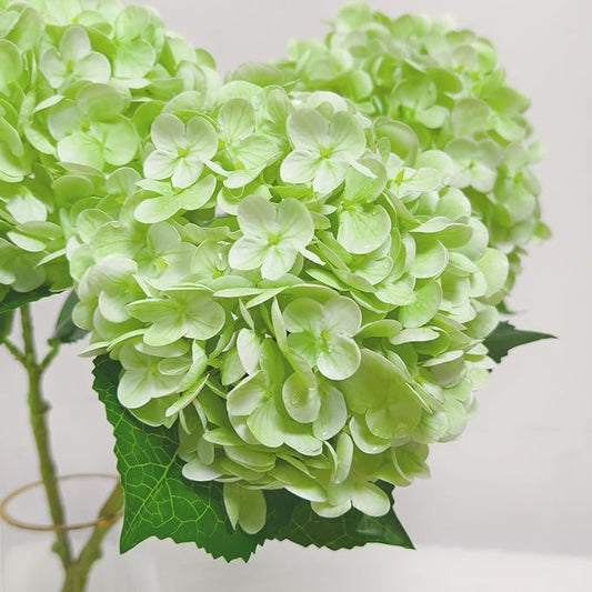 13 inch Green Real Touch Hydrangea Bundle