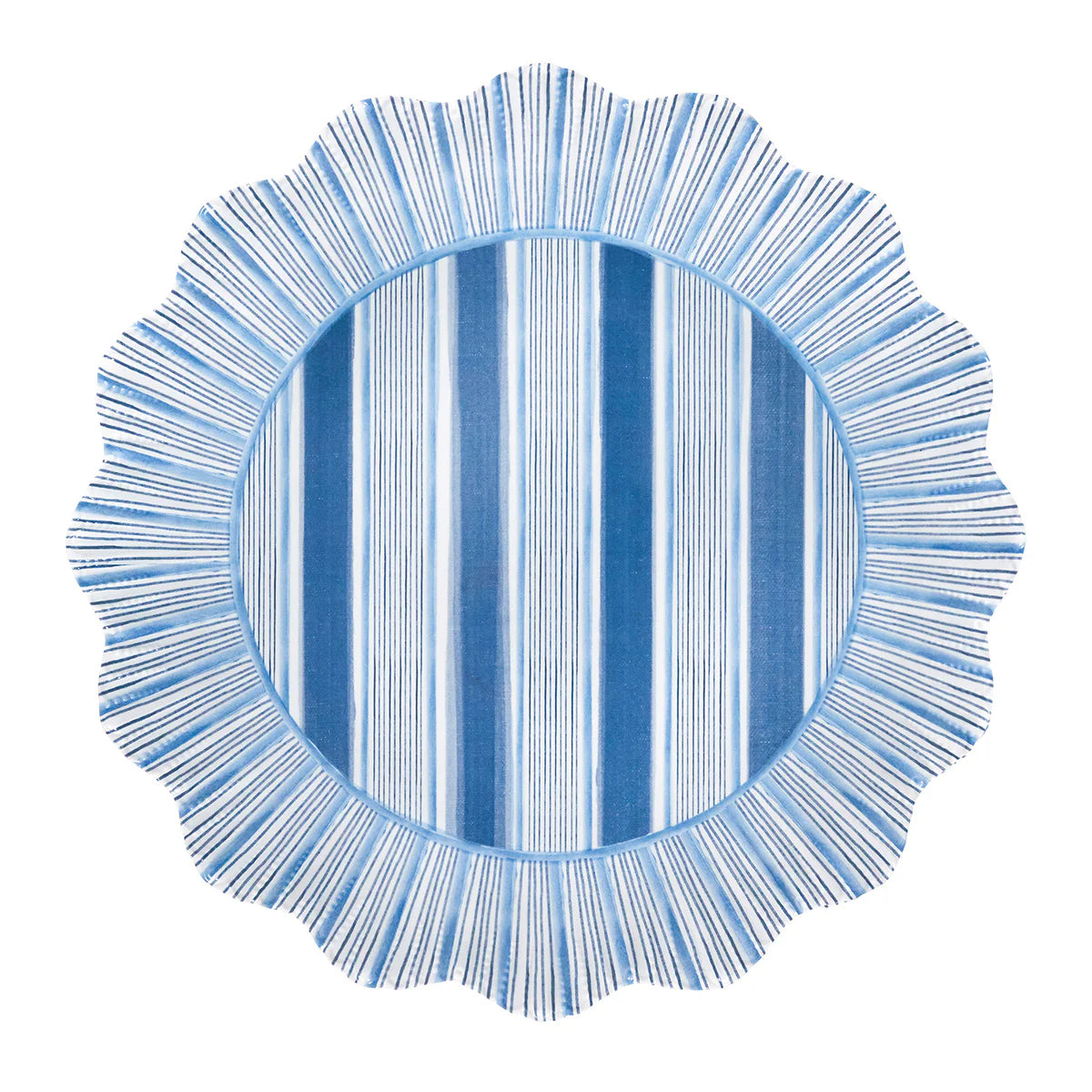 Cabana Stripe Melamine Salad Plate