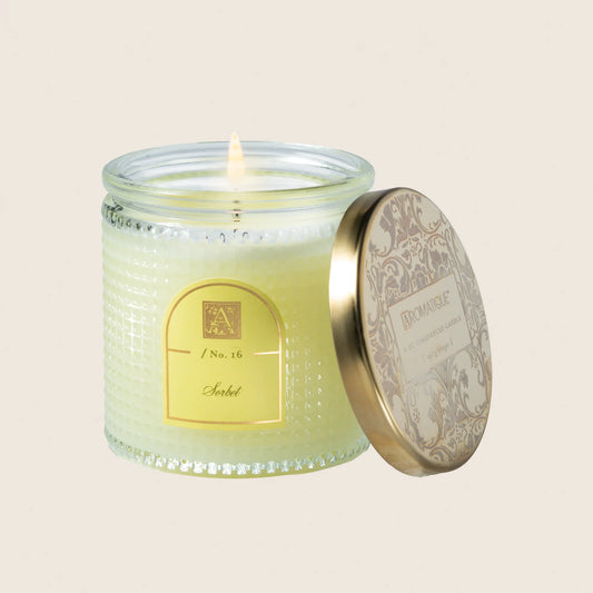 Sorbet - Textured Glass Candle