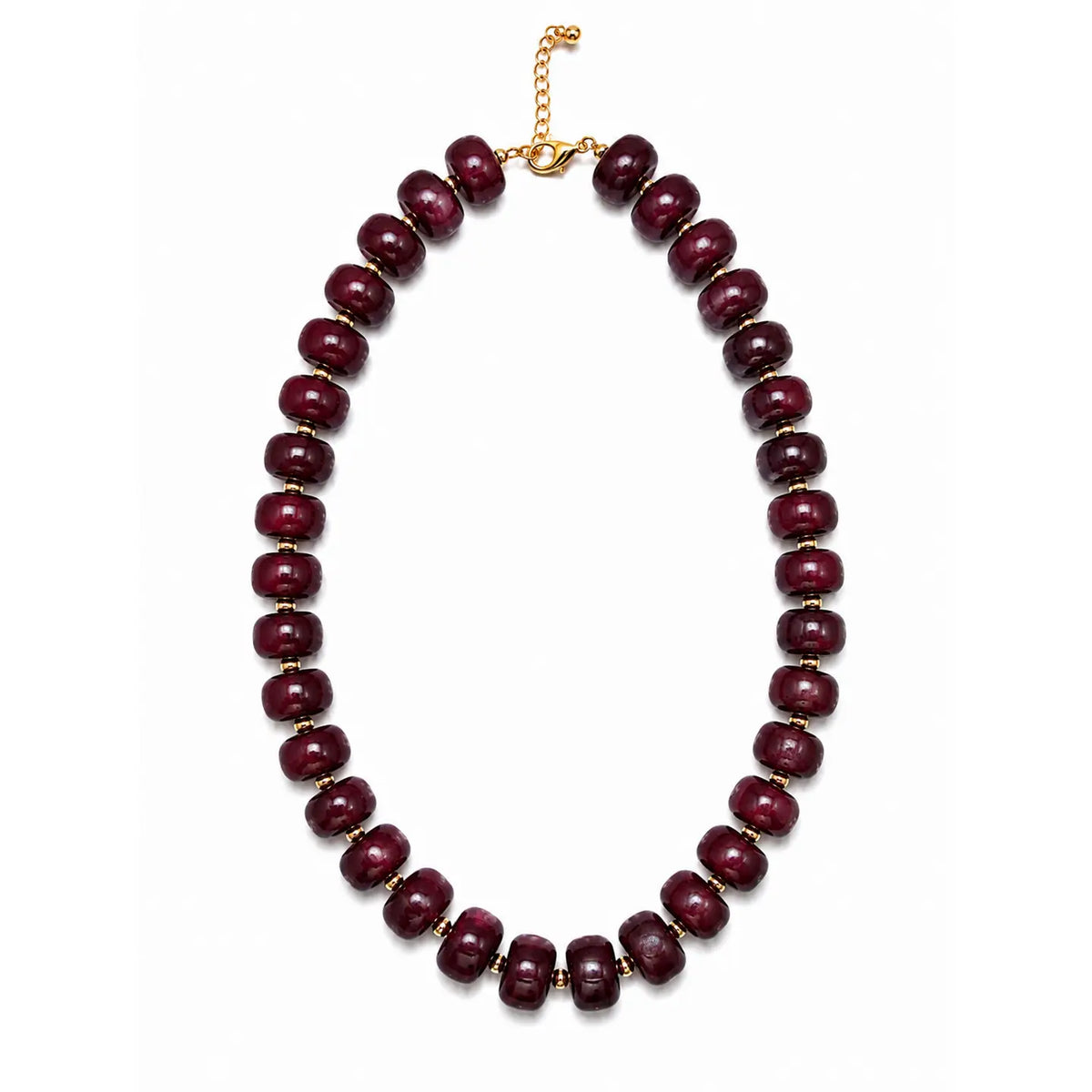 Luxe Marbled Beaded Candy Necklace