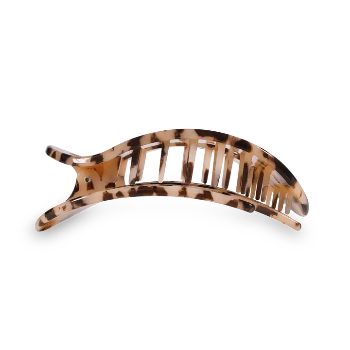 Blonde Tortoise Hair Clip-Large