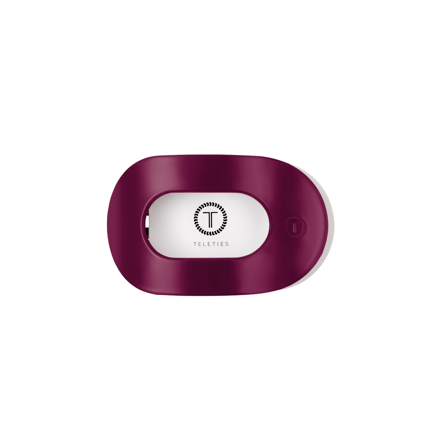 Mulberry Small Flat Round Hair Clip