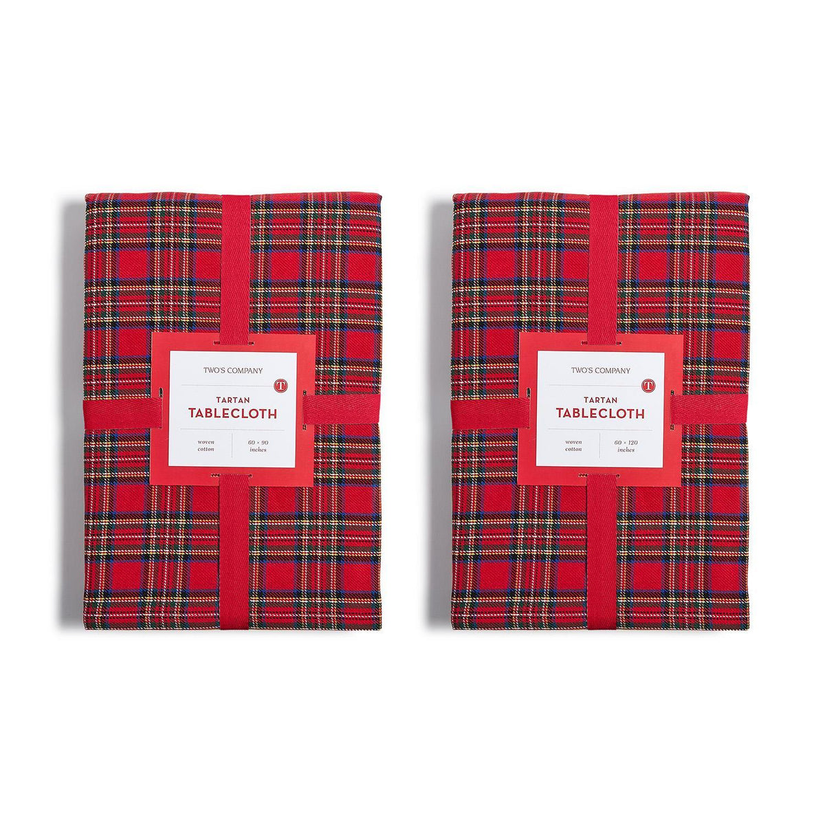 Red Tartan Traditions Tablecloth