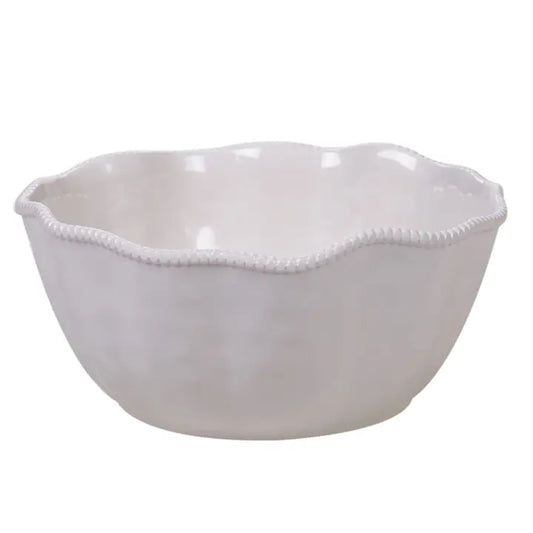 Cream Melamine Deep Bowl 11 in X 5 in