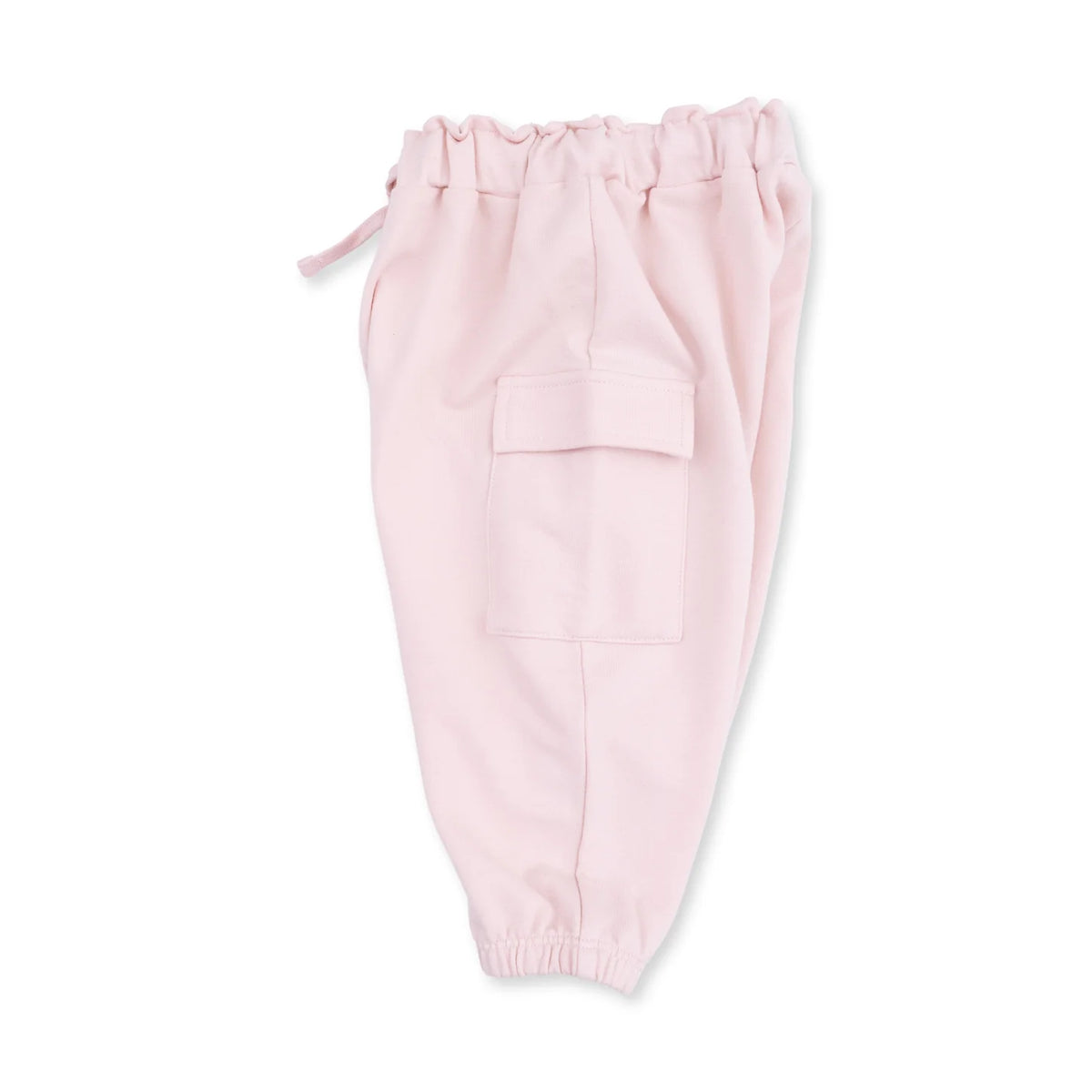 Solid Veiled Pink Fashion Cargo Pants