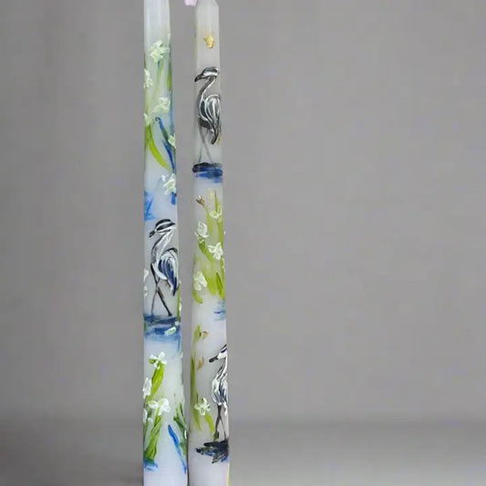 Heron Candle Stick Set