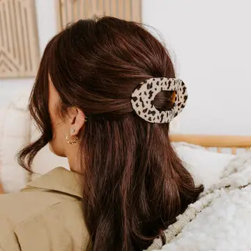 Blonde Tortoise Hair Clip-Large