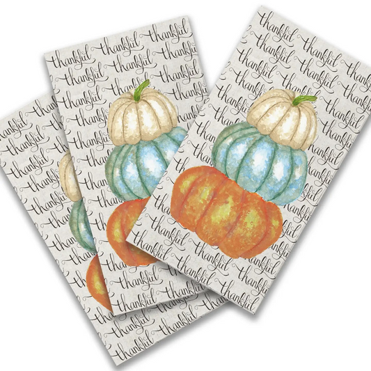 Thankful Pumpkin Napkin Guest Size
