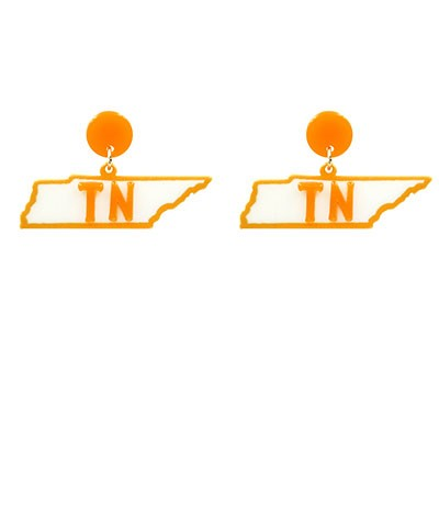 TN Map Earrings