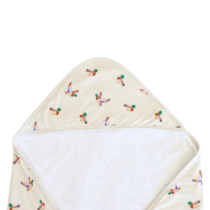 Little Mallard Bamboo Hooded Towel