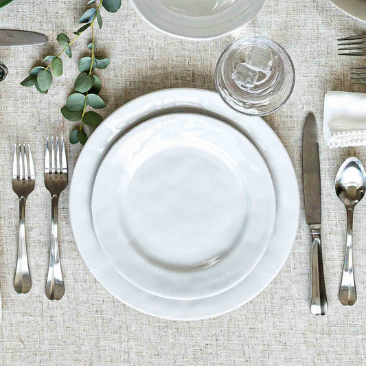 Puro Whitewash Salad Plate