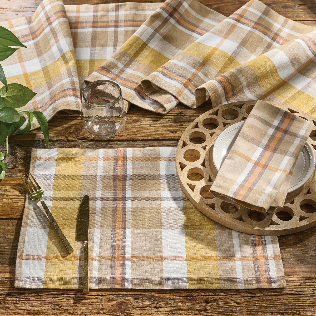 Keaton Plaid Napkin