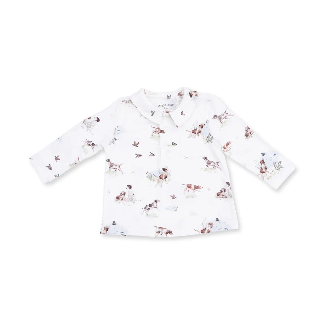 Pointer Pups and Duck Buddies Polo with Cargo Pants