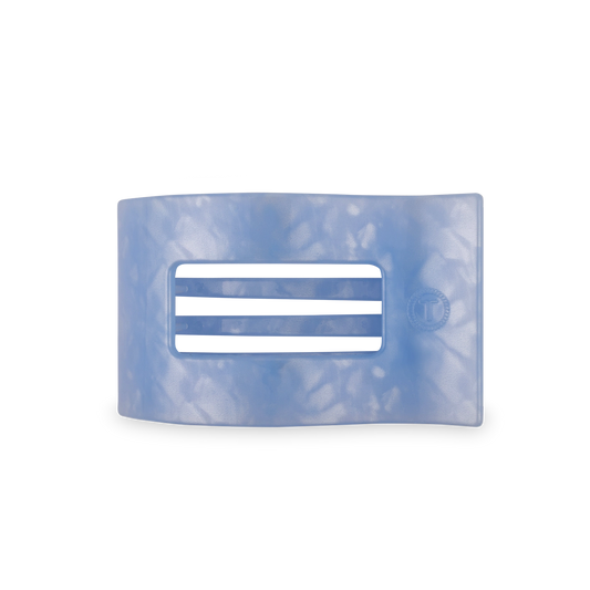 Blue Lagoon Teleties Flat Rectangular Medium Clip