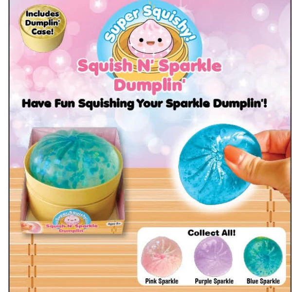 Squish N Sparkle Dumplin Sensory Toy