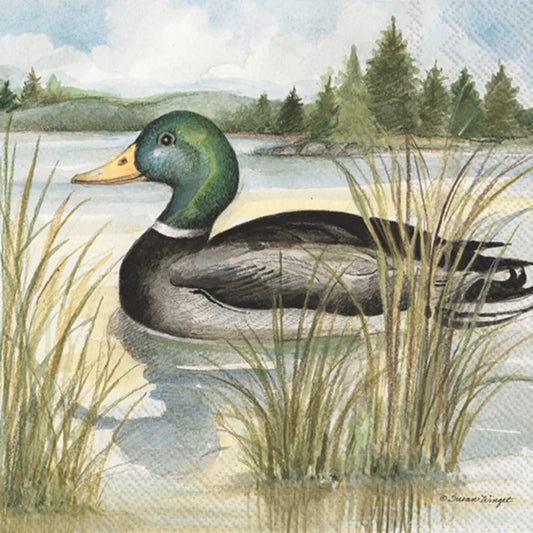 Mallard Duck Cocktail Napkins