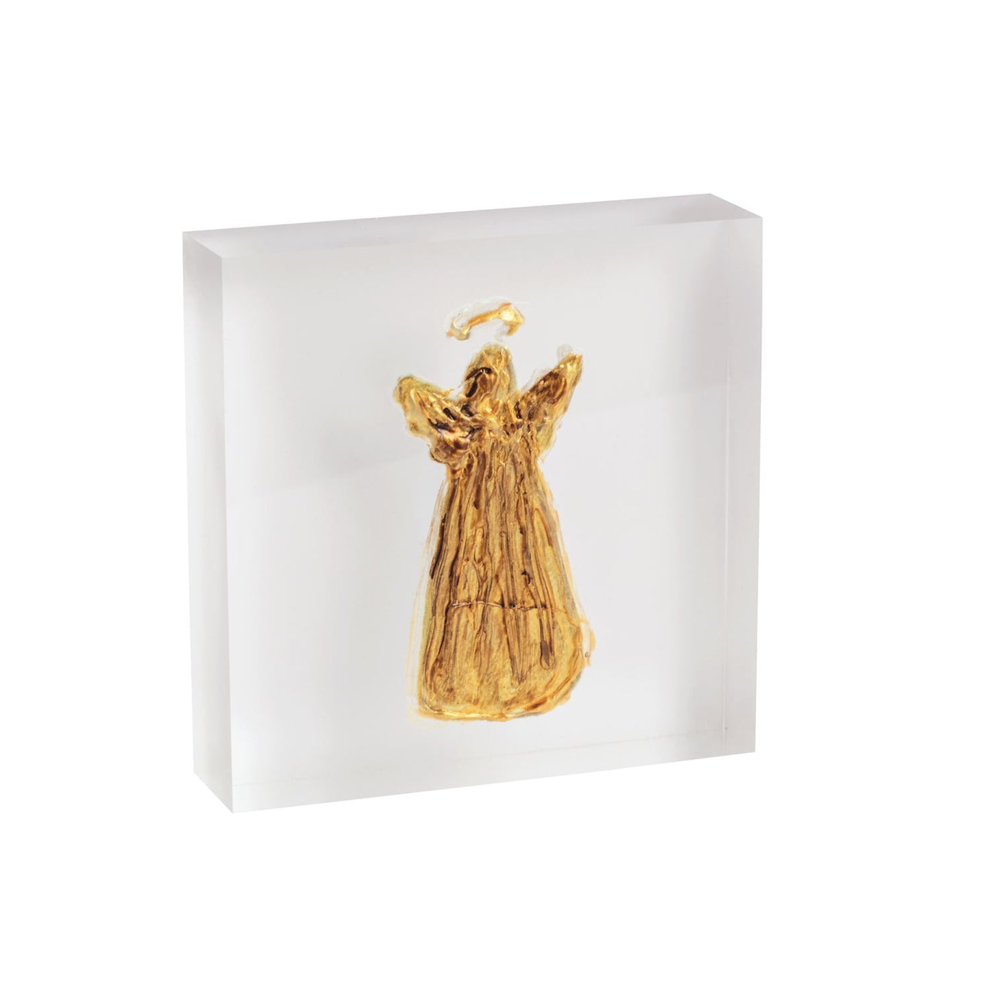 Acrylic Gold and Silver Plaques  3x3
