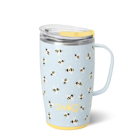 Swig Busy Bee Travel Mug 18 oz