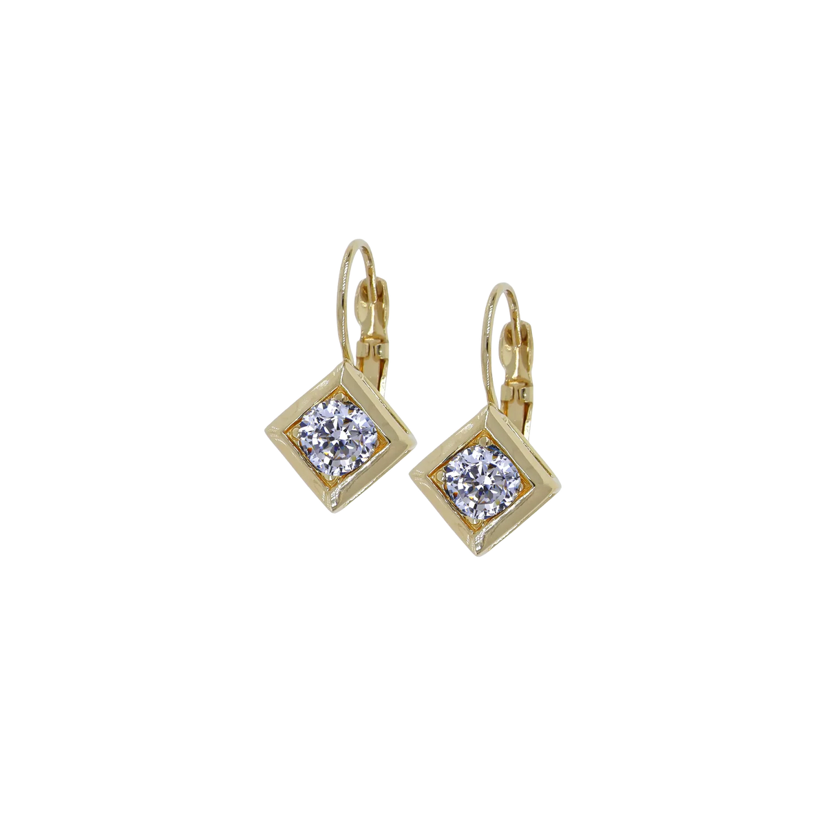 Beaded Collection 6mm French Wire Earrings