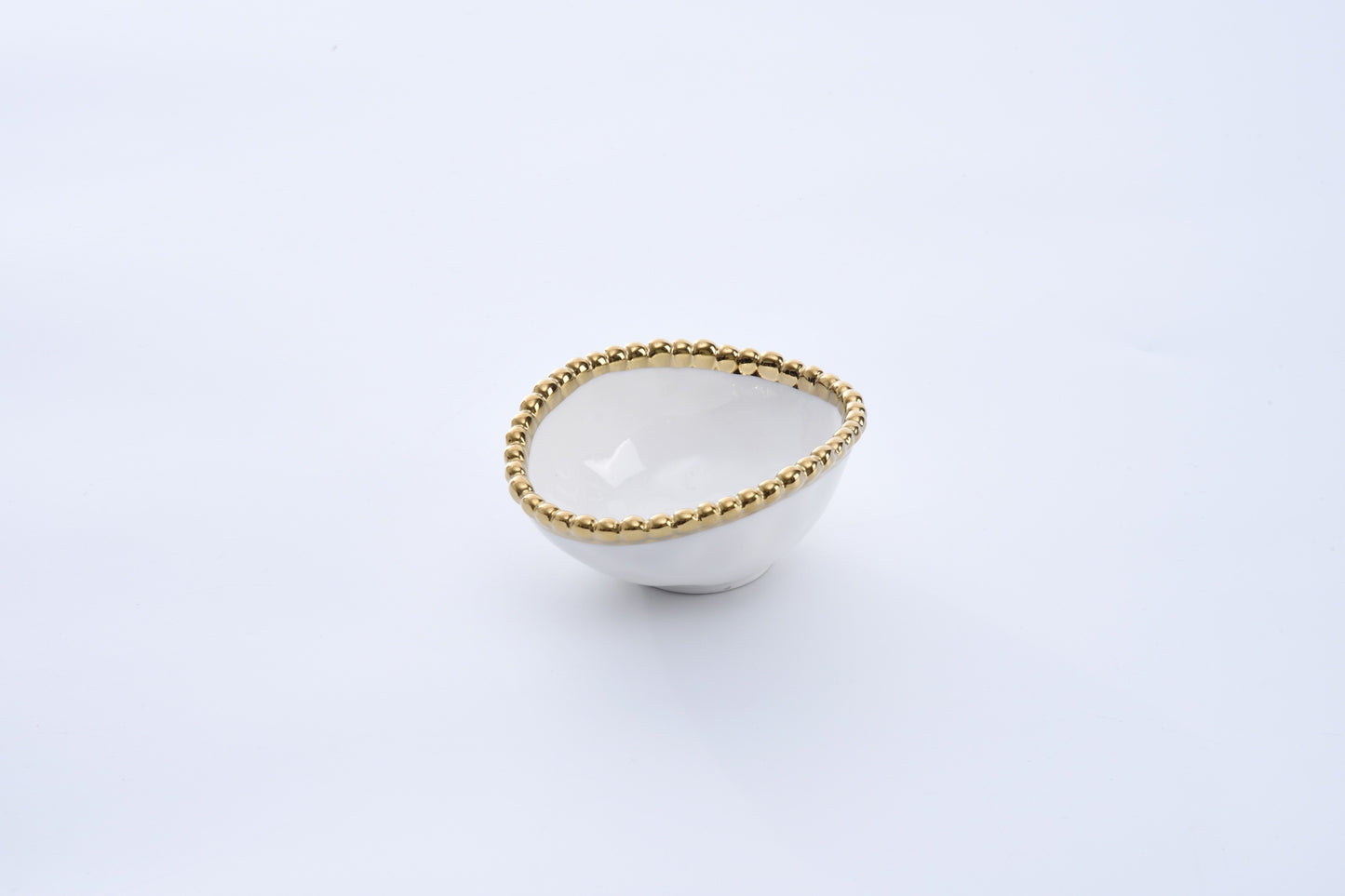 Pampa Bay Golden Salerno Oval Condiment Bowl