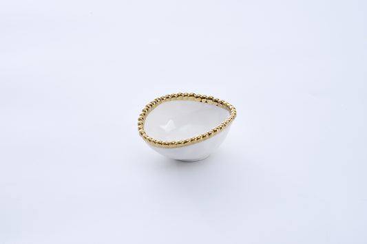 Pampa Bay Golden Salerno Oval Condiment Bowl