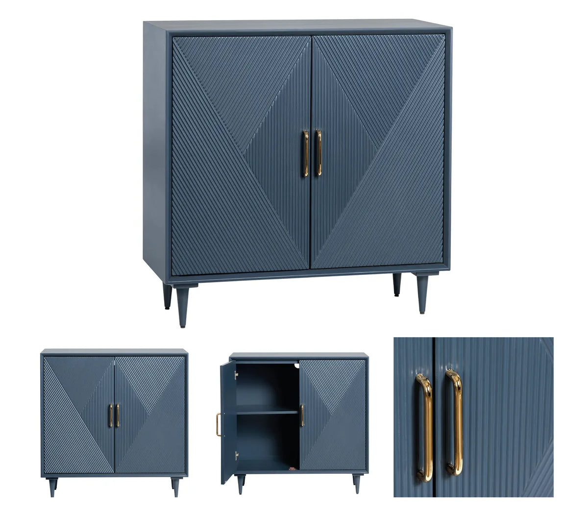 Arvada Navy Blue Cabinet