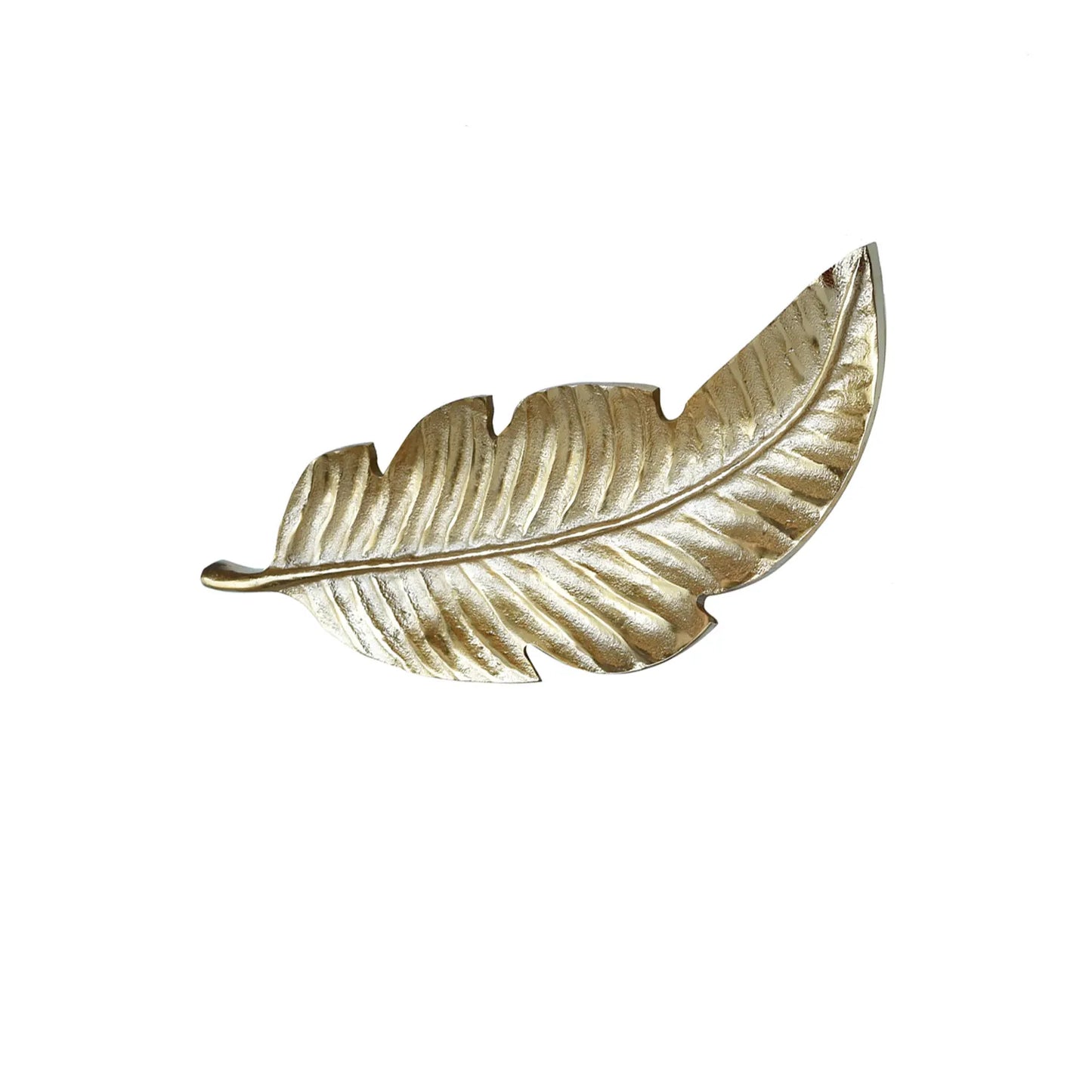 Aluminum Leaf Platter