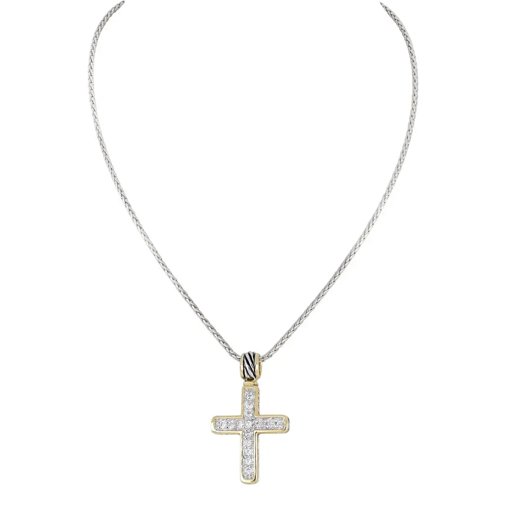 Cross Necklace 16-18"