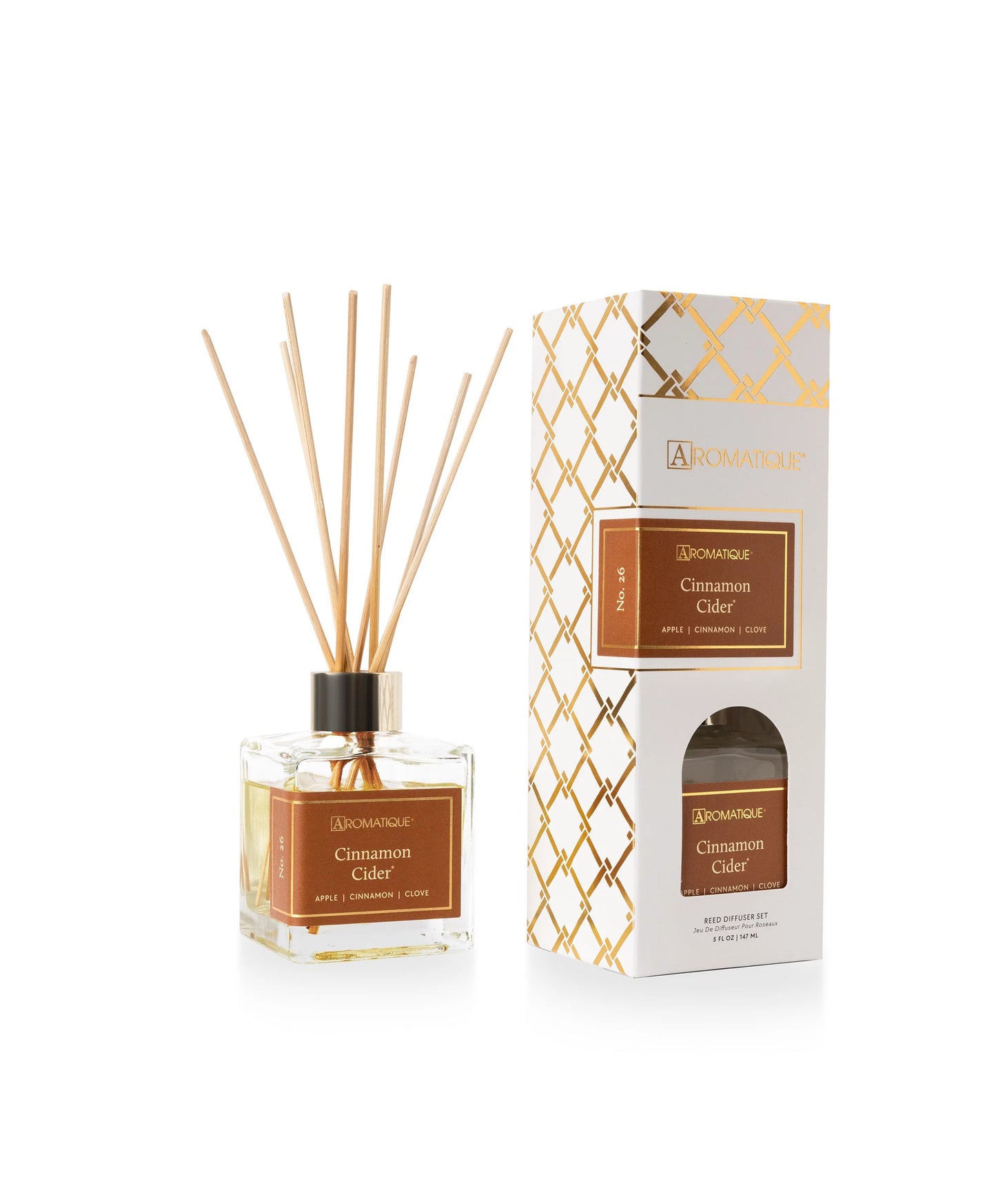 Cinnamon Cider Reed Diffuser Set