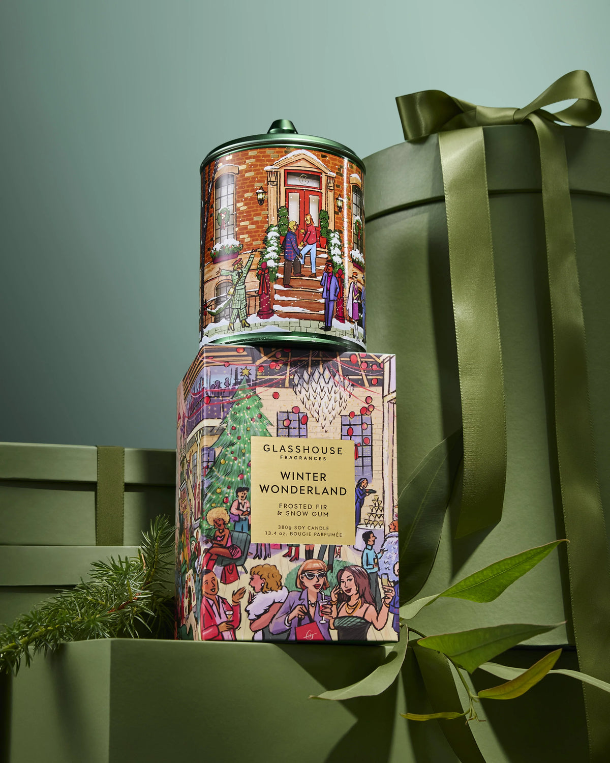 Christmas Candle - Winter Wonderland