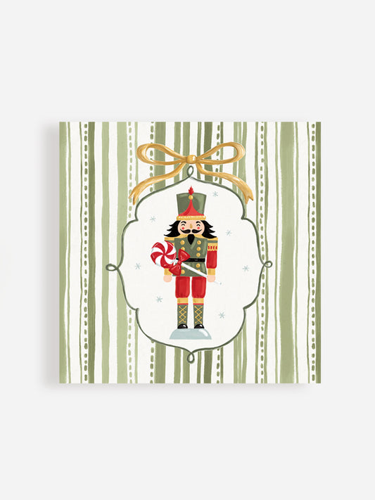 Frosty Nutcracker Cocktail Napkins