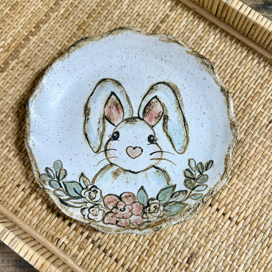 Etta B Spring Bunny Plate