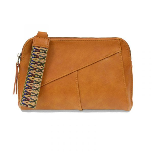 Honey Gigi Crossbody with Woven Wrist Strap